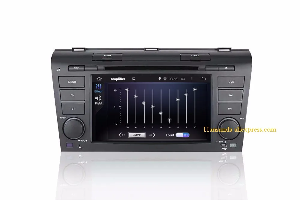 Excellent 2G+16G 7"in dash 2 din Android 6.0 Car DVD For OLD MAZDA 3 2006-2010 With 3G 4G WIFI Host Radio GPS RDS Buetooth 1080P Free Maps 7