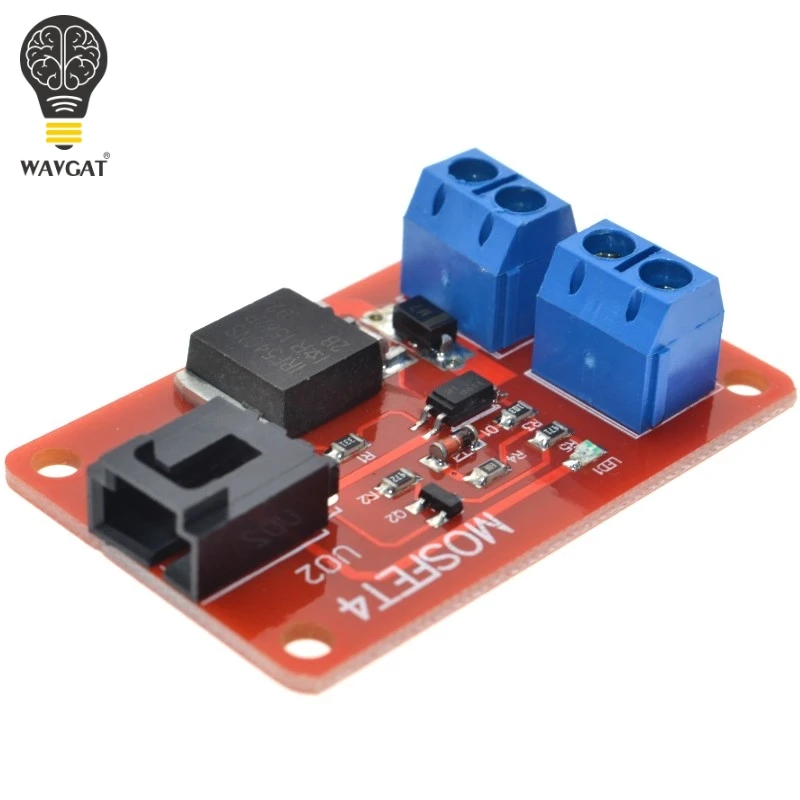 WAVGAT 1 канал Route MOSFET Кнопка IRF540 + модуль переключателя для Arduino|button switch module|mosfet