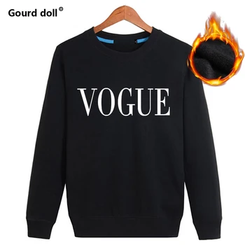 

Plus Size S-4XL Hoodies Autumn Winter vogue heartbeat Sweatshirts women outerwear Pullovers Hoody Comfortable Casual Sweatshirt