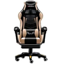 Роскошное Качество D-1 Live Gaming Silla Gamer Poltrona Esports кресло из искусственной кожи с подставкой для ног может лежать офисная мебель