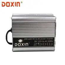 DOXIN DC/AC 200 Вт DC 12 В в ПЕРЕМЕННОЕ 220 В Авто Автомобилей инвертер Всеобщей ST-N002