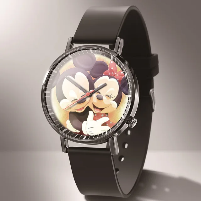 

2019 Mickey Mouse New Fashion Quartz Watch Women Casual Dress Watch reloj hombre Boy Girl Anime Cartoon Watch kobiet zegarka