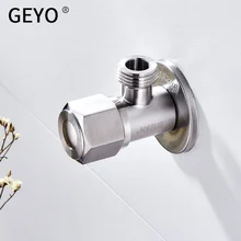 GEYO Outlet SUS 304 Stainless Steel Angle Valve Drawing Kitchen Bathroom Accessories Water Heater Angle Valves signbord outdoor outlet sign stainless steel backlit ad light signboard billboard store bar hotel customized design to drawing