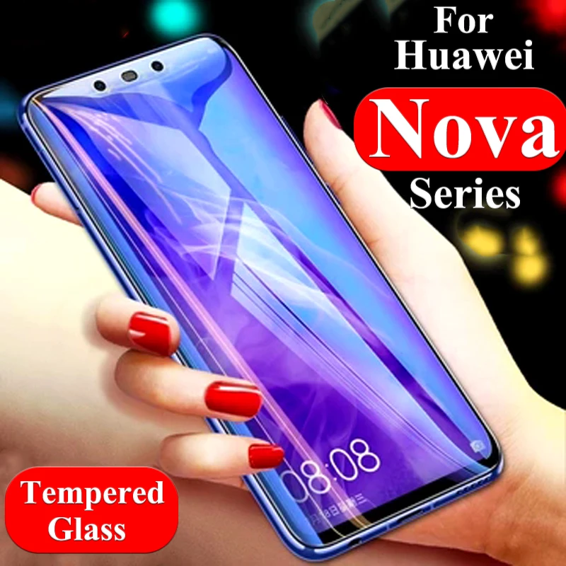 Защитное стекло для Huawei Nova 2 3 4 2i 3i Tremp защита экрана Huawai Huaweii I I3 I2 закаленное Защита