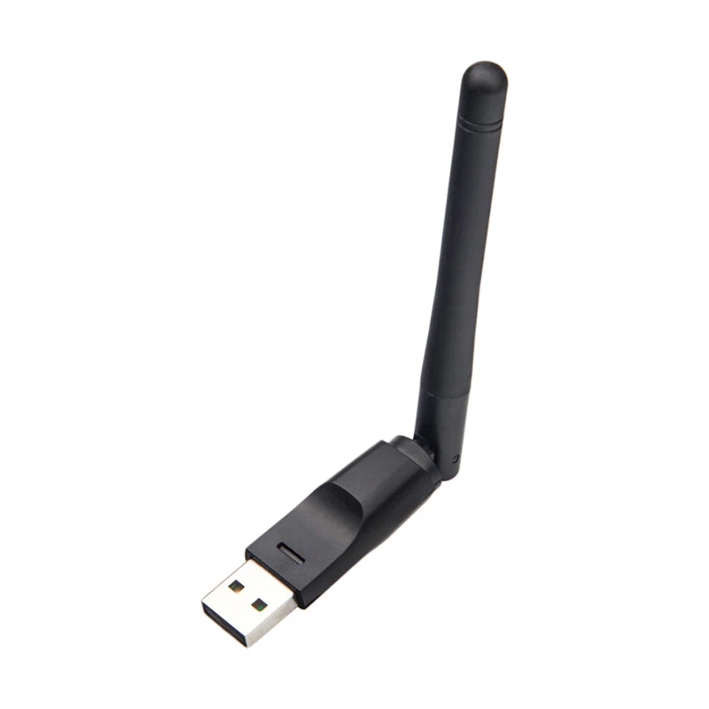 Беспроводной Mini-USB WiFi адаптер MT7601 сетевой карты 150 Мбит/с 802.11n/g/b сети LAN Карта Wi-Fi модем для Декодер каналов кабельного телевидения ТВ палка