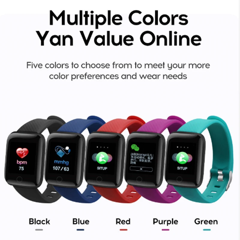 

Sport Smart IP67 Smartwatch Pressure-Proof Heart Rate Heart Rate Monitor Fitness Tracker Watch for IOS Android