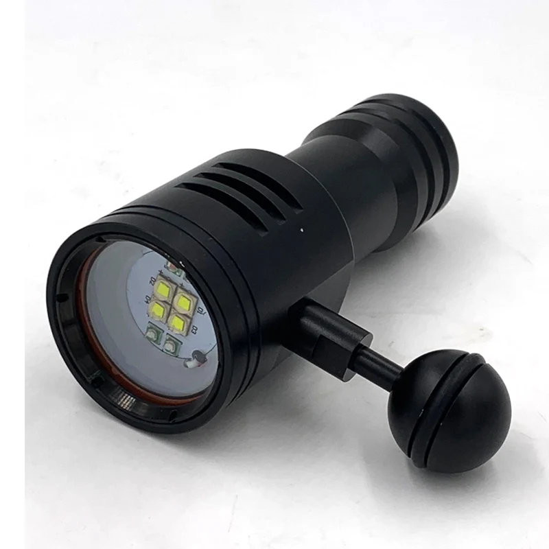 Дайвинг фонарик 4 * XM-L2 LED 3800 люмен Водонепроницаемые светодиодные фонари | Лампы и