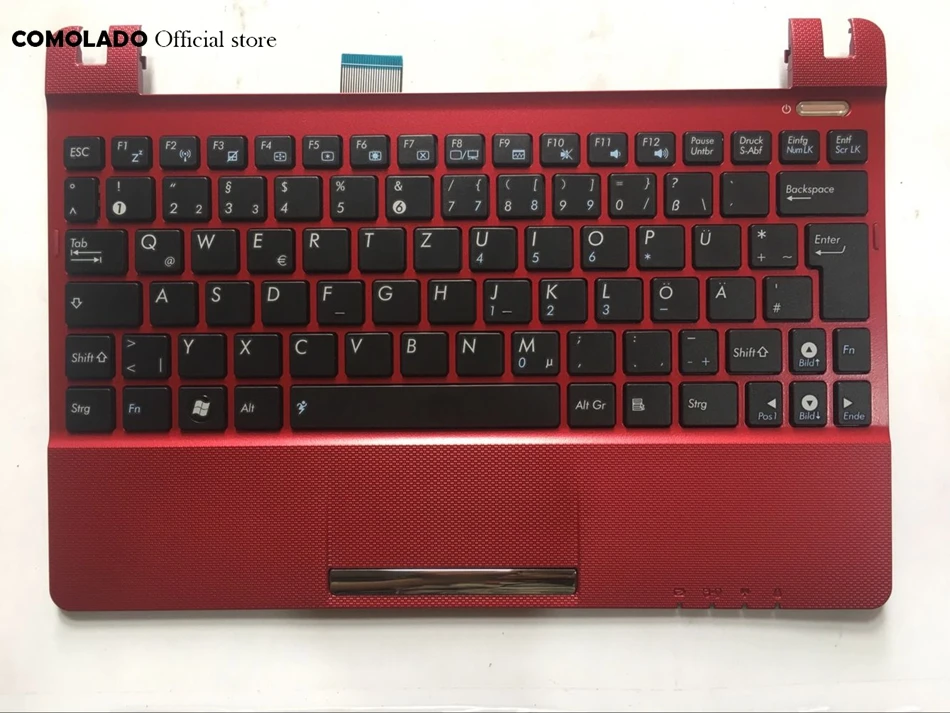 GR немецкая клавиатура для asus Eee PC X101H X101CH с красной рамкой макет | Компьютеры и офис