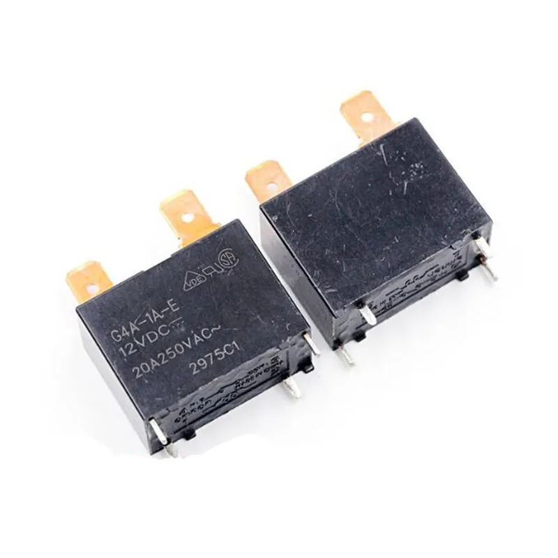 

10PCS/Lot Power Relay G4A-1A-E-12VDC G4A-1A-E-DC12V 12V 20A 250VAC