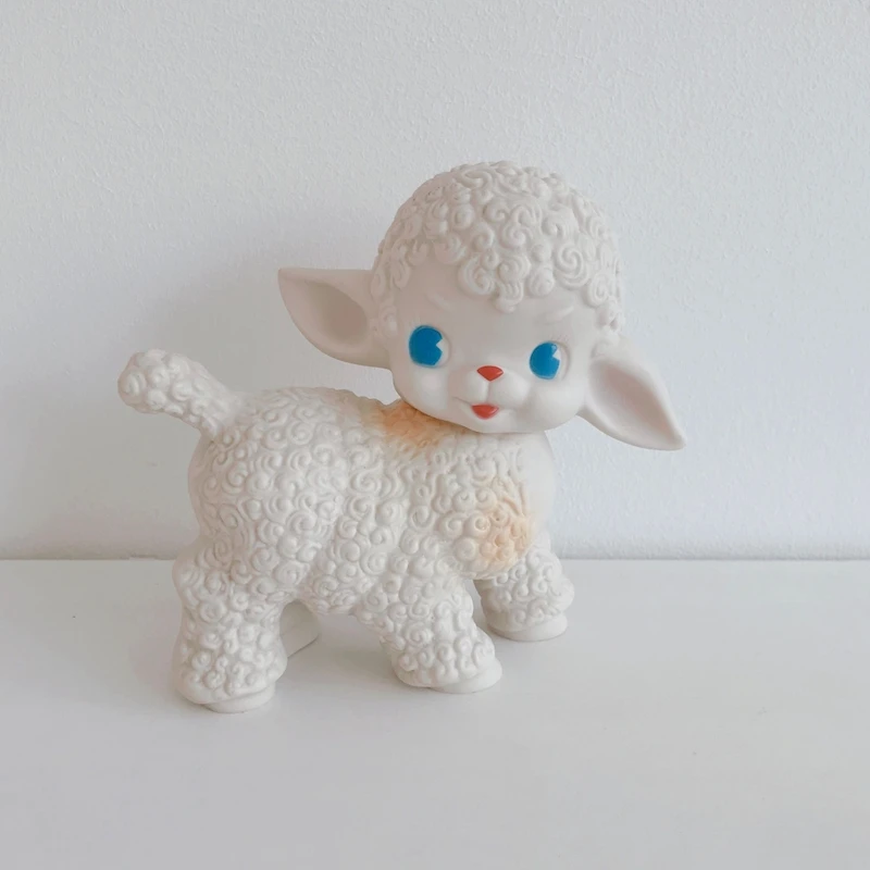 Мини-игрушки для новорожденных, Куклы Kawaii, игрушечные овцы для мальчиков и девочек, милые животные, обучающие игрушки для детей, подарок на Рождество и год