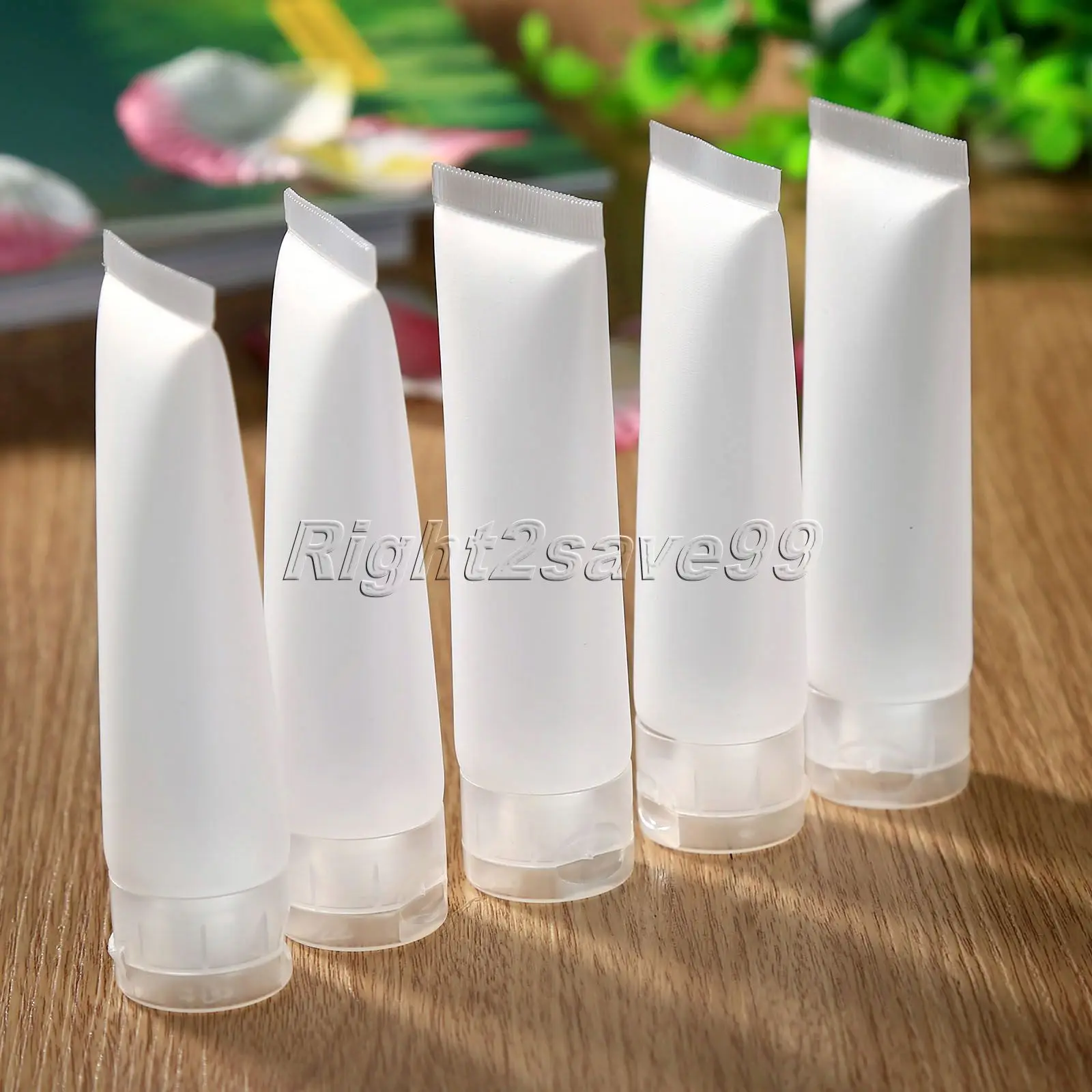 

5PCS 30ml Parfum Women Perfume Transparent Soft Tube Empty Clear Cosmetic Cream Lotion Shampoo Facial Cleanser Containers