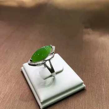 

Fine jewelry, female natural stone ring, 925 pure silver wholesale/6