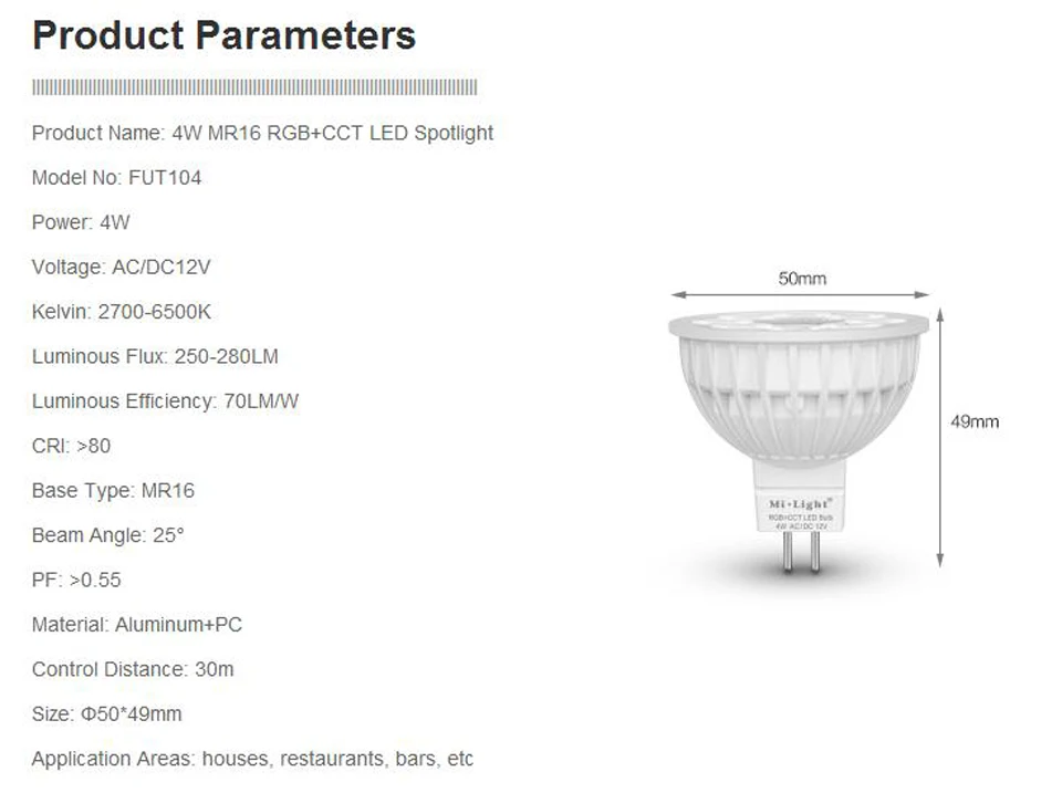 Mi. light 2,4G 4 W 5 W 6 W 9 W 12 W светодиодные лампы, GU10 E27 светодиодные лампы Смарт CCT RGBW RGBWW RGB + CCT светодиодные фонари Беспроводной Смарт Wi-Fi пульт