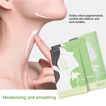 

5 Pcs Anti Wrinkle Neck Mask Skin Care Nourishing Neck Skin Tightening Lift Firming Mask SSwell