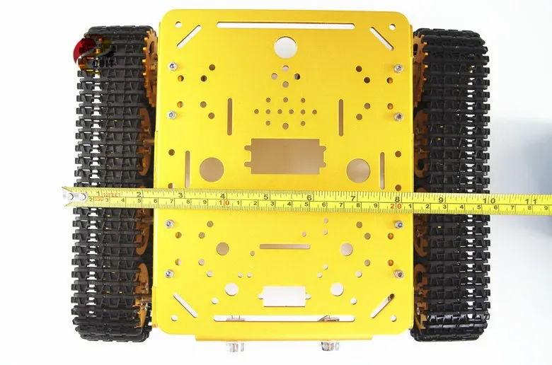 DOIT RC металлический робот-танк шасси автомобиля гусеница с высоким крутящим моментом двигателя с датчиком Холла измерения скорости дистанционного управления