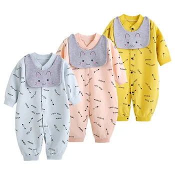 

Newborn Baby Girl Boy Clothes Baby Outfits Long Sleeve Toddler Kids Baby Romper Jumpsuit