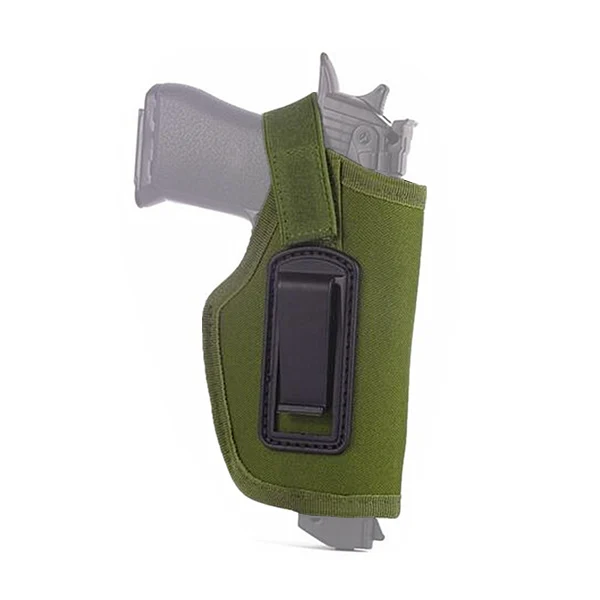 FIRECLUB внутри штанов скрытый зажим для переноски кобура для средних компактных и некомпактных пистолетов - Цвет: Green