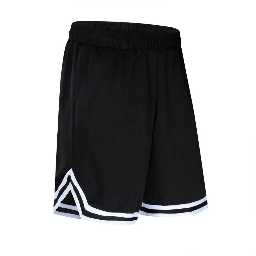 

SYNSLOVE design training basketball solid color sample style breathable sport shorts loose half length plus size double pocket