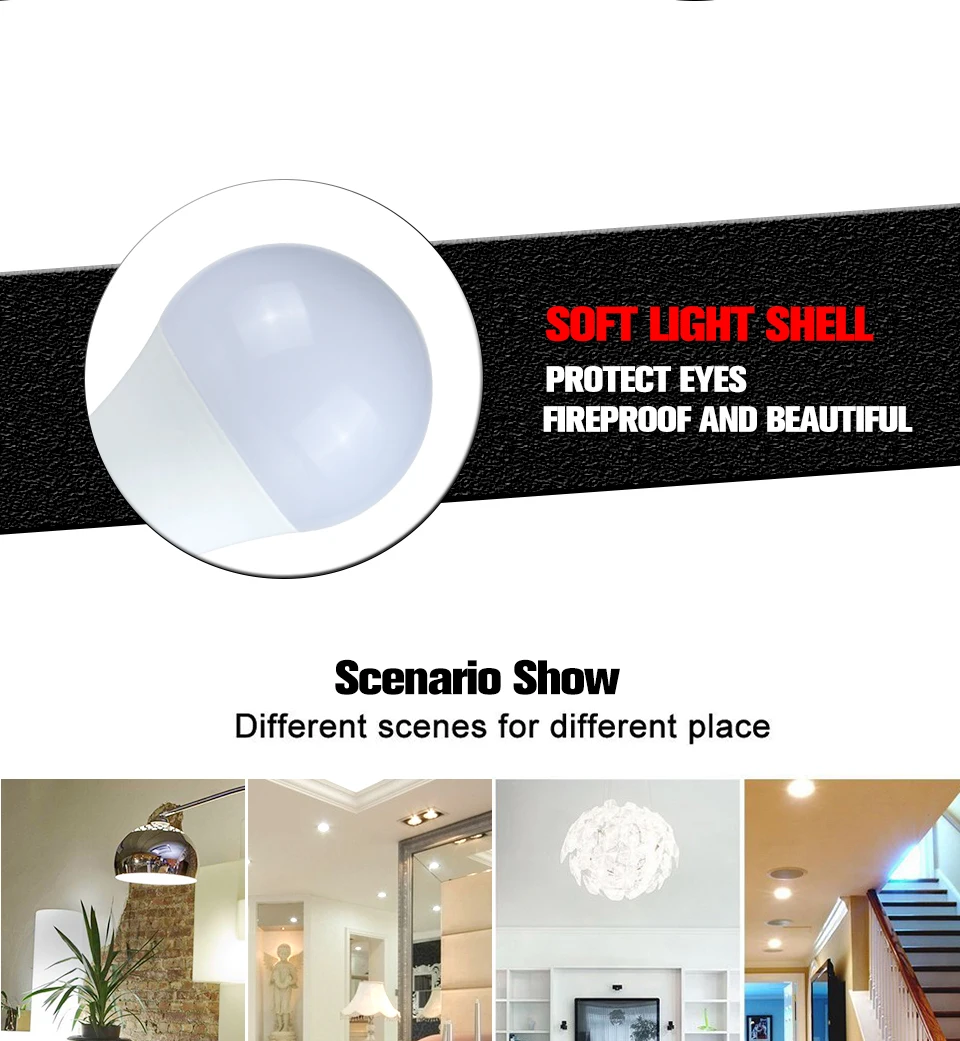 5W 10W RGBW LED BULB (13)