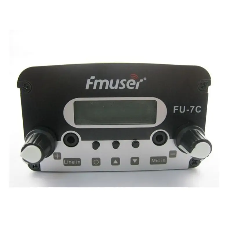 

FREE SHIPPING 2*PCS FU-7C 7w broadcast transmitter FM radio with fm broadcast transmitter