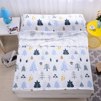 

Fresh Forest Travel Septum Sleeping Bag Portable Sanitary Hotel Travel Bed Sheet Forest hotel Septum Sleeping Sheet Bag