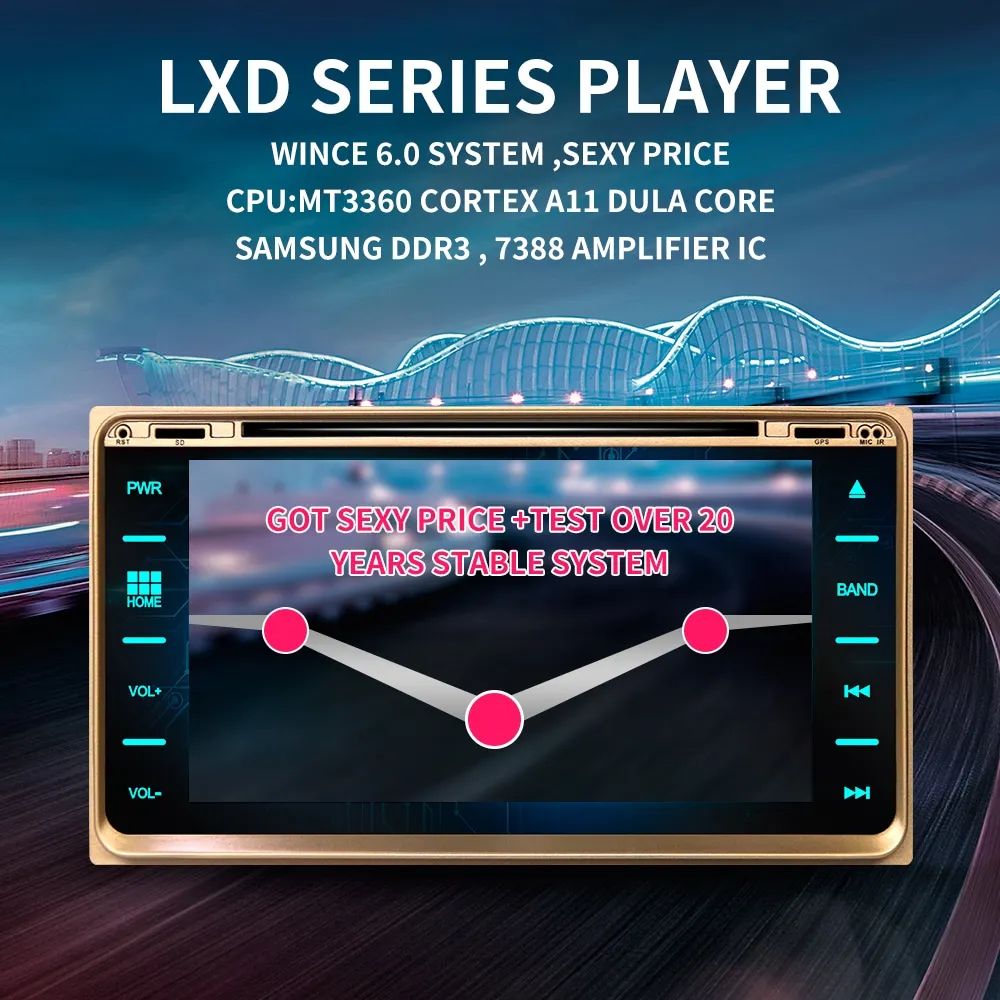 Excellent IPS touch screen DSP sound Android 9.0 2 DIN 4g Lte radio For TOYOTA Vios 2008-2015 Years GPS DVD player stereo navigation 3