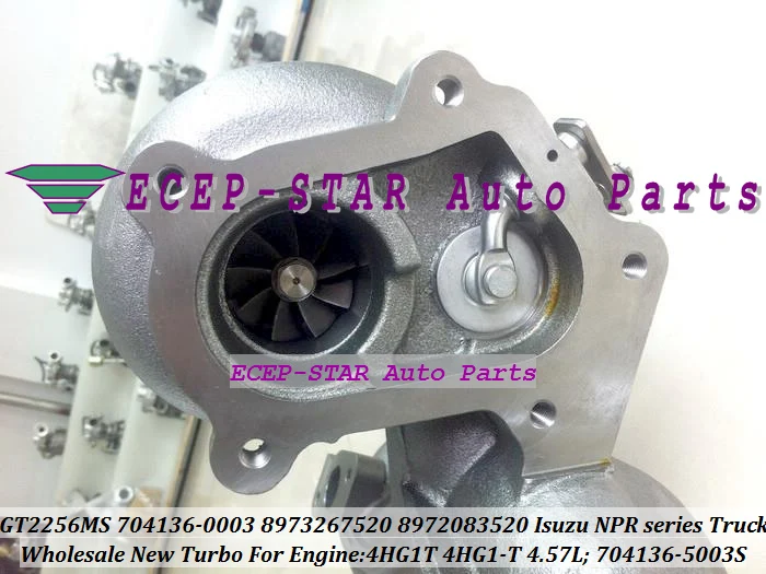 GT2256MS 704136-0003 704136-5003S 704136 8973267520 8972083520 Turbo For ISUZU NPR series Truck 4HG1T 4HG1-T 4.57L (3)