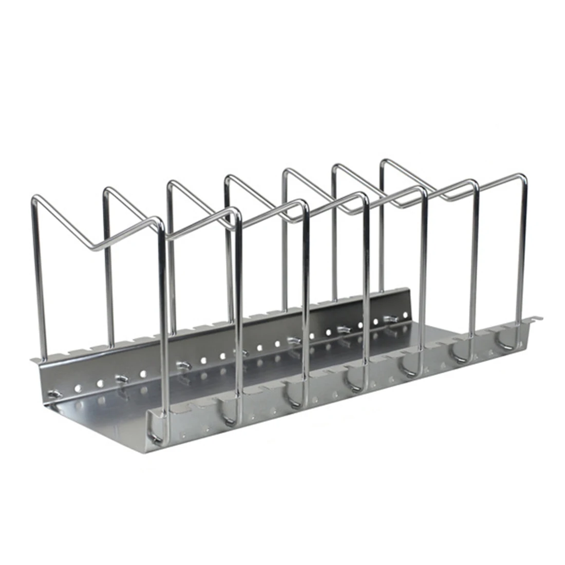 Adjustable Stainless Steel Pantry Rak Piring Hidangan Penyimpanan