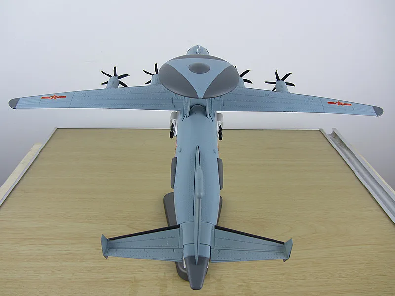 1/100 весы военная модель игрушки kongjing KJ-500 радиолокационного Airborne Предупреждение самолета литой металлический самолет модель игрушка для