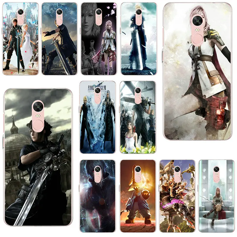 

Final Fantasy VII FF7 Anime Soft Mobile Phone Accessories Cover for Xiaomi Redmi Mi Note 4X 2 3 3S 4A 5 6 5S 5X 5A 6X Pro Plus
