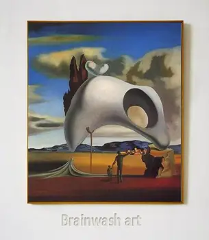 

Handpainted Oil Painting Salvador David Wallpaper On Canvas Modern Abstract Art for home decoration T-312