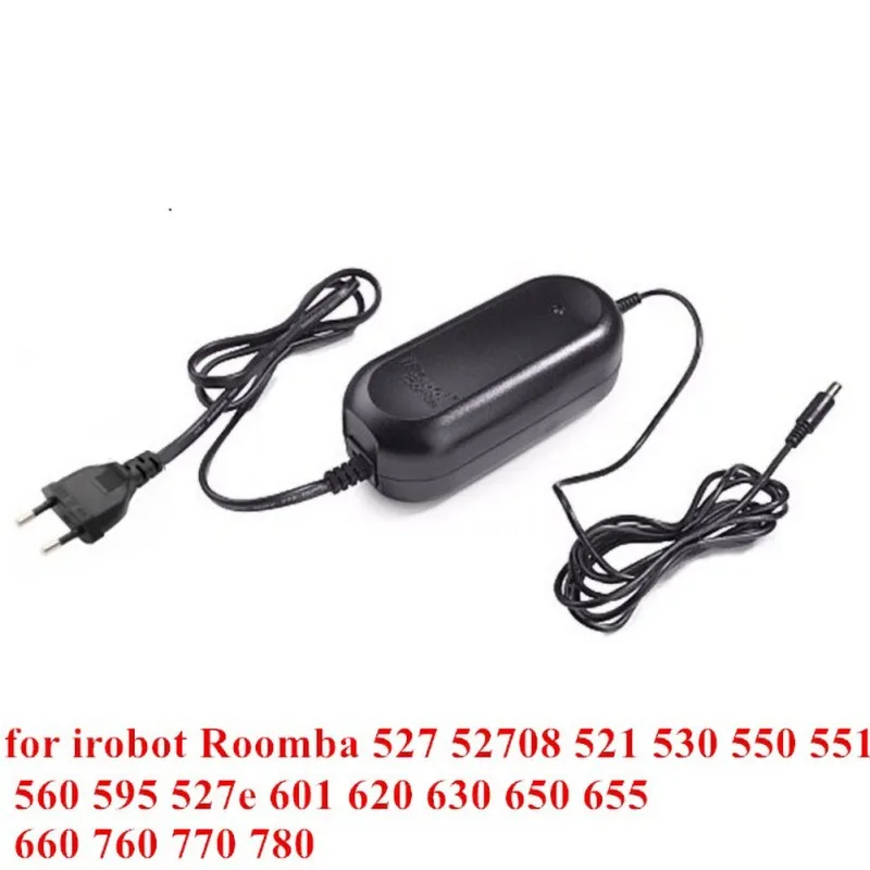 

Robot Vacuum Cleaner Accessories US/EU Power Adapter Charger For Model 500 600 700 560 550 530 620 630 650 676 760 770 780 790