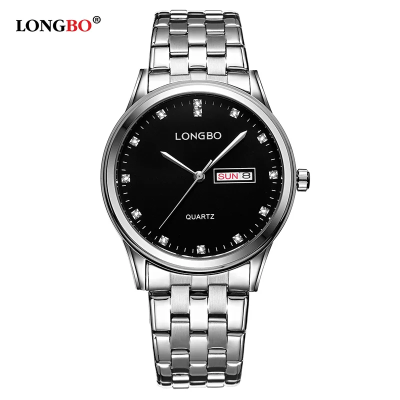 LONGBO 2019 Топ Barnd пара часов Montres Pour Femmes Роскошные для мужчин женщин кварцевые наручные часы водостойкие любителей Orologi Да Донна