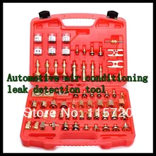 Высококачественный воздушный ремонт кондиционеров Инструмент детектор утечки комплект для Европы и Америки автомобиля, детектор утечки хладагента