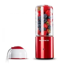 BARSONE usb блендер, портативная мини бутылка для сока, блендер, чашка, 330 мл, алюминиевый сплав, основа, лакированная литиевая батарея, подзарядка, 6 лезвий