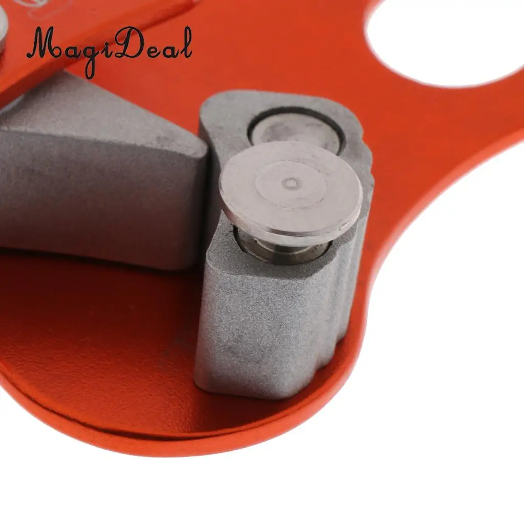 MagiDeal 20KN General Purpose Fixed Side Single Bearing Rope Pulley & 24KN Rope Grab Protecta Rock Climbing Arborist Rescue Gear