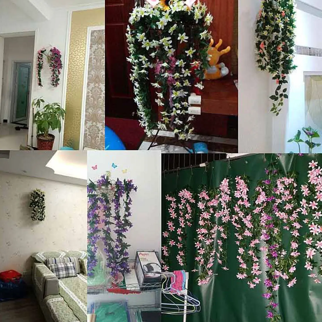 Кустовая декорация в квартире