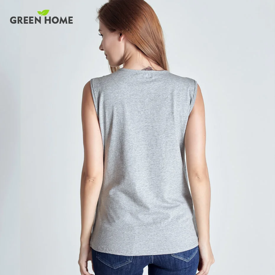 Green Home Two Layers Maternity Nursing Top For Pregnant Women New Arrival Fashion Styles Pregnancy Clothes