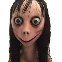Security Momo Hacking Challenge Whale Game Mask Latex Masks Minecraft Terrorizer bird beak david whale adventures in minecraft