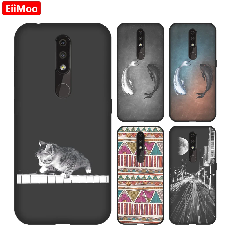 

EiiMoo Phone Case For Nokia 4.2 Case 5.71 inch Silicone Soft TPU Cover Cute Patterned Phone Coque For Nokia 4.2 Nokia4.2 Case