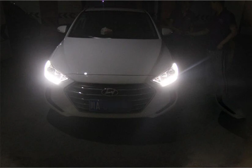 1 шт. HID,~, автомобильный Стайлинг, фары для HUNDAI Elantra, Solaris, accent, Elantra, Genesis, i10, i20, santa fe, lantra; Elantra Головной фонарь