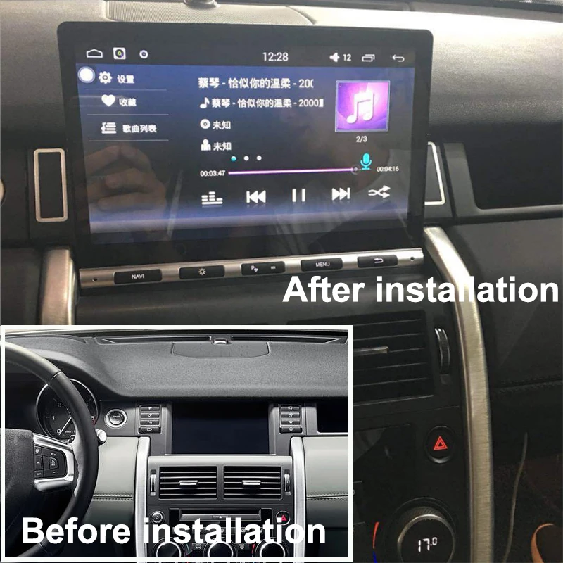 Top Liislee Car Multimedia Player NAVI For Land Rover Discovery Sport 2014~2018 Car Radio Stereo GPS Navigation 1