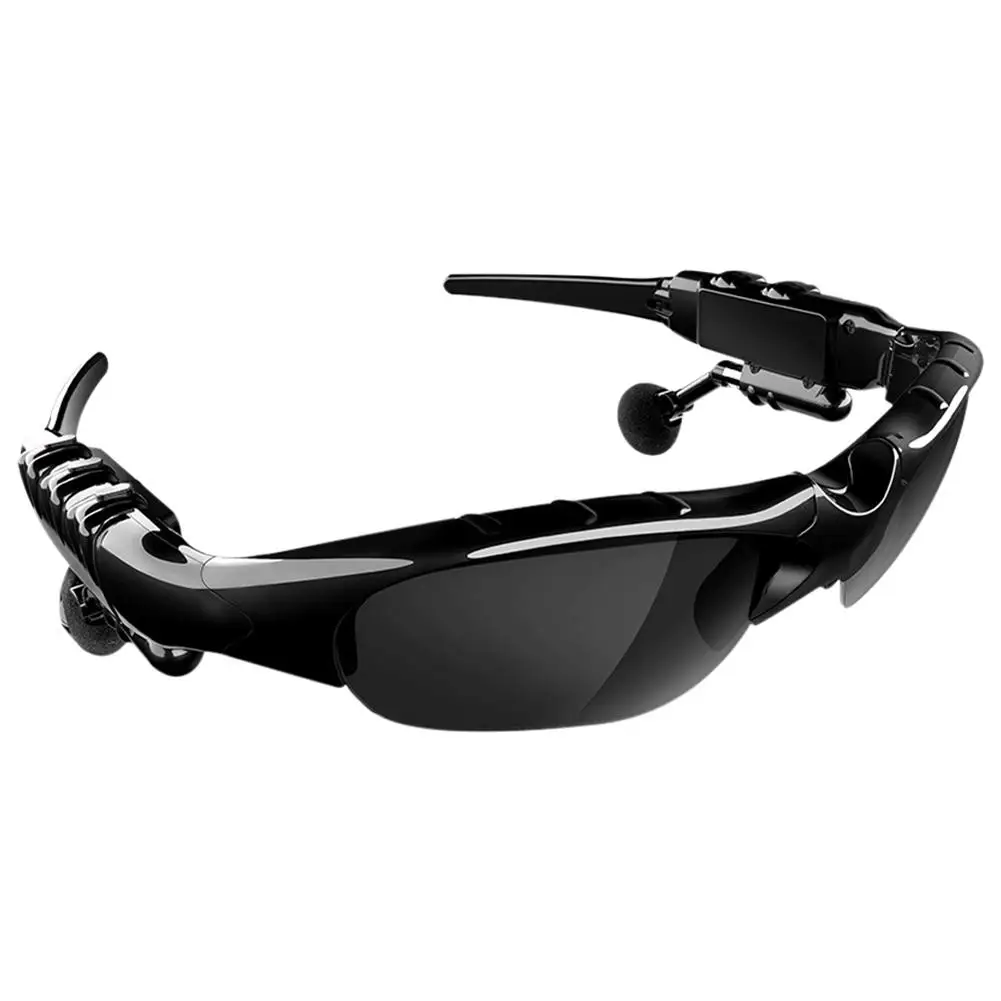 

Smart Bluetooth Wireless Outdoor Sports Sunglasses With Headphone Earbuds Telephone Driving MP3 Player Music Sun lens Earphones