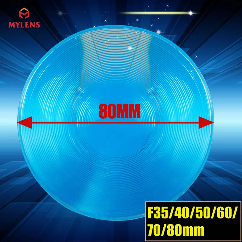 

Round Fresnel Lens Diameter 80 MM Focal length 80 mm fresnel lens in magnifiers DIY projector fresnel lens LED optical lens
