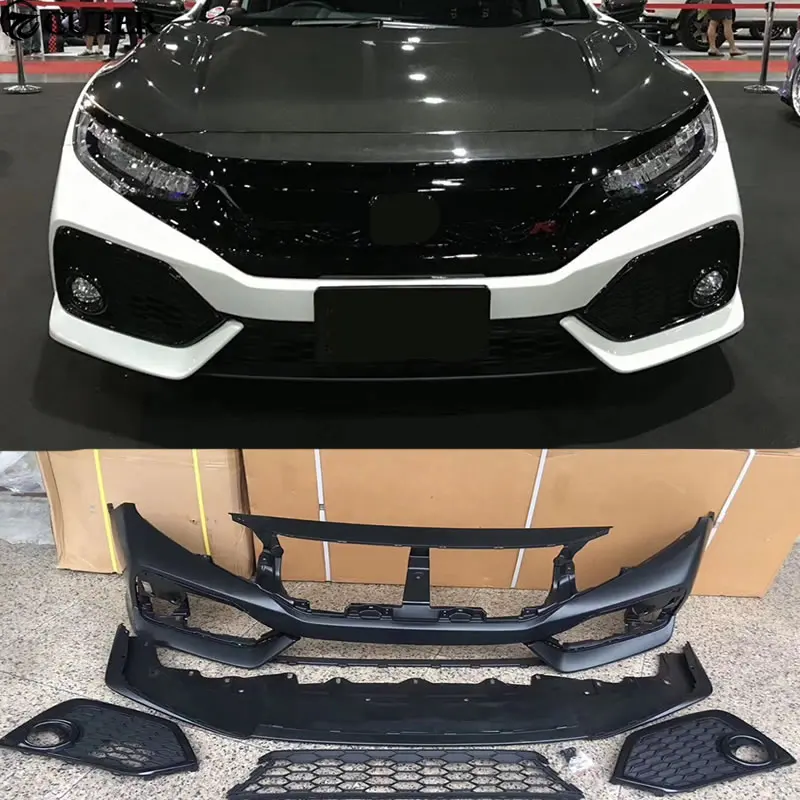 Комплект кузова автомобиля FRP Upainted SI передний бампер Передняя решетка решетки