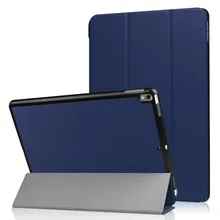 Para iPad Pro 10.5 ”Tablet Caja Ultra Delgada de Cuero de LA PU Shell Funda Tapa Folio Inteligente Con Despertador Automático/Sleep + stylus