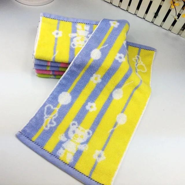 Новинка 100% хлопок цветные сладкие конфеты детская мультяшная полотенце мягкий