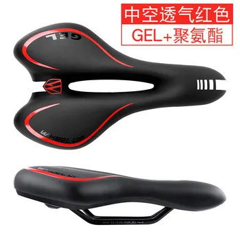 

Soft Gel Bike Seat Men Women Cycling Saddle MTB Cycle Accessories Asiento Bicicleta Reflective Hollow Moutain Road Bicycle Seat