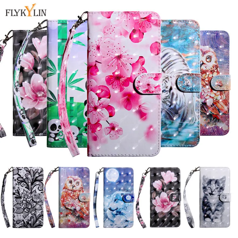 

Redmi 7A Case on for Xiaomi Redmi 7 Case Flip Leather 3D Cute Cat Dog Phone Case For Xiaomi Redmi 5 5A 6 6A 6 A Case Cover Coque