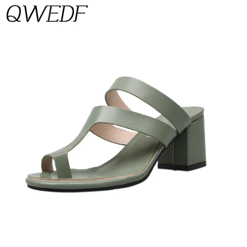 

Zapatos Mujer 2019 Summer New Fashion Fluorescent Summer Sandals High Heel Slippers Flip Flops Hollow Shoes Sexy Peep Toe N1-89